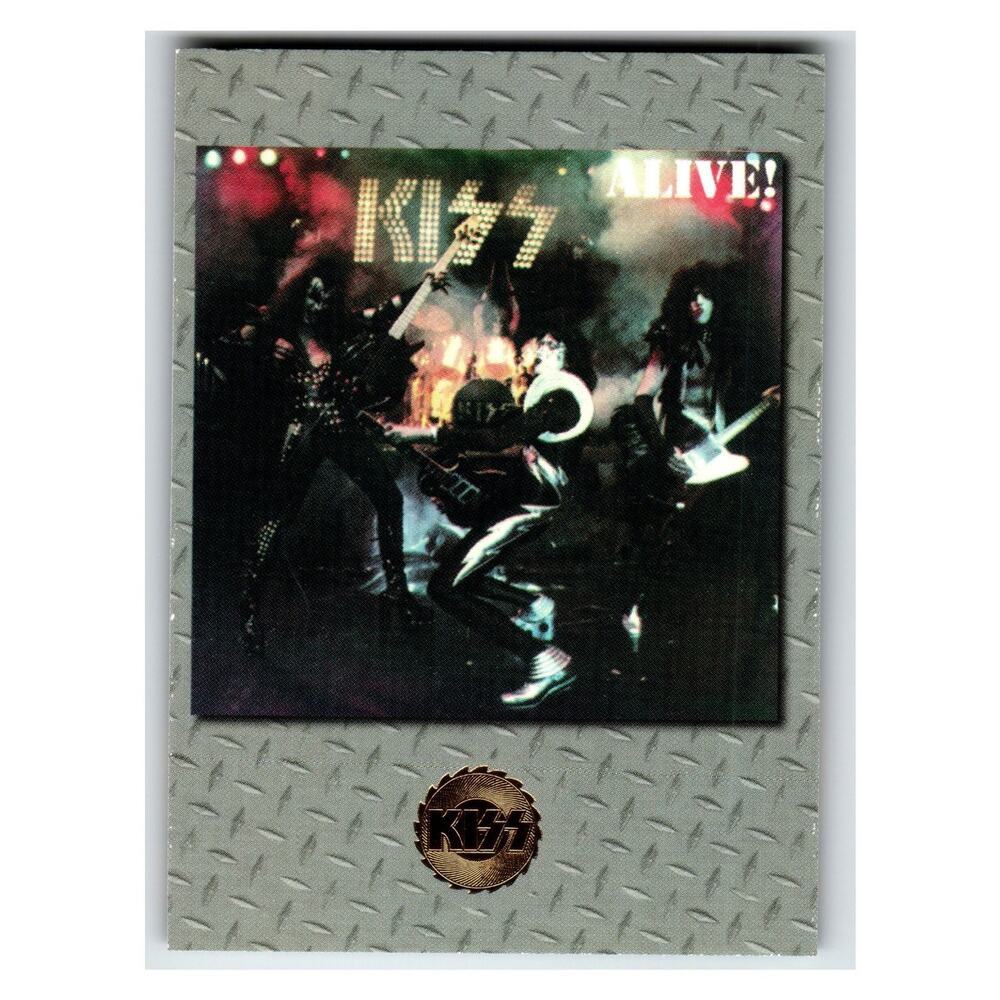 KISS Alive! 1997 KISS Catalog Music Card #70
